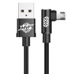 Câble Baseus MVP Elbow USB vers micro USB 2A 1m - Noir