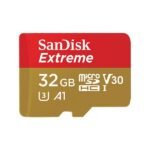 Carte mémoire SanDisk Extreme microSDHC 32GB 100/60 MB/s V30 A1 U3 4K