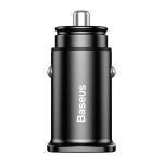 Chargeur voiture - Baseus Square 2xUSB QC3.0 5A 30W - Noir