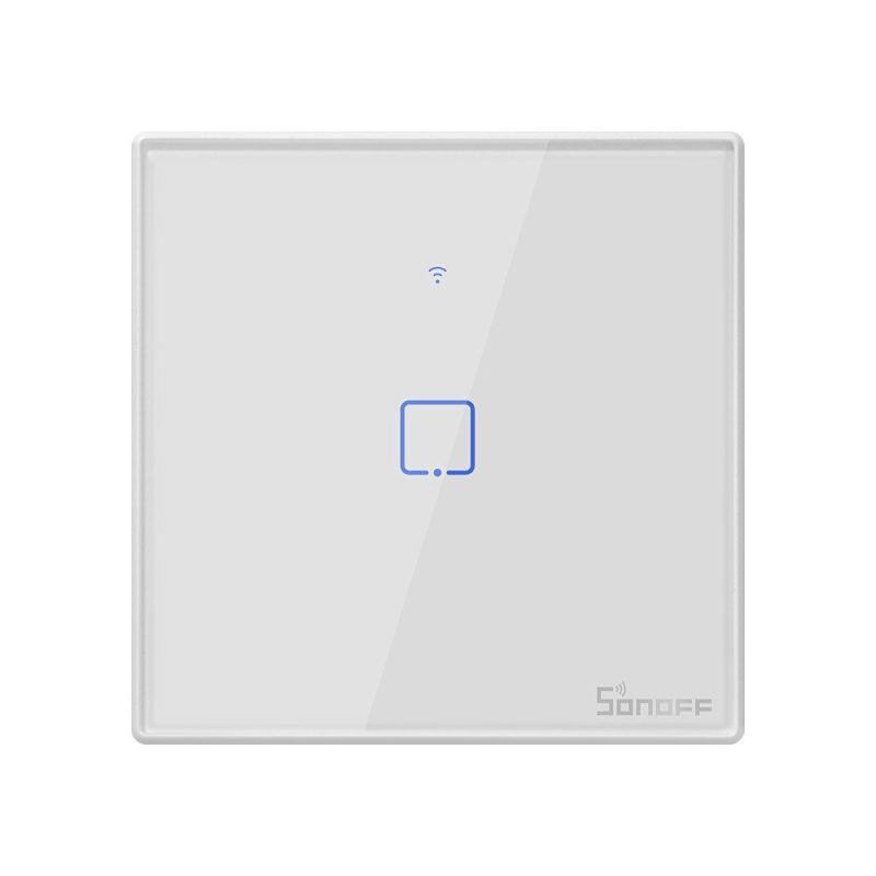 Interrupteur Intelligent WiFi + RF 433 - Sonoff T2 EU TX (1 canal)