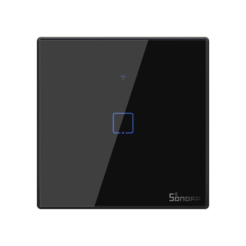 Interrupteur connecté WiFi + RF 433 Sonoff T3 EU TX (1 canal)