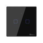 Interrupteur Intelligent WiFi + RF 433 - Sonoff T3 EU TX (2 canaux)