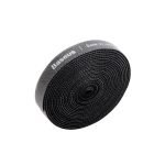 Bandes Velcro Baseus Rainbow Circle - 3m - Noir