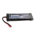 Batterie Gens Ace 3300mAh 8,4V NiMH Flat T Plug