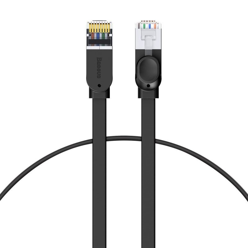 Câble Ethernet RJ45 Cat 6 UTP Baseus - 0,5m - Noir