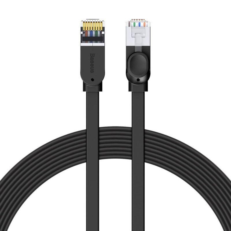 Câble Ethernet RJ45 Cat 6 UTP Baseus 8 m - Noir
