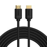 Câble HDMI 2.0 Baseus, 4K 60Hz, 3D, HDR, 18Gbps, 5m - Noir