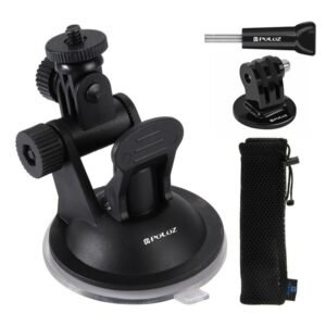 Support voiture en verre Puluz pour GOPRO Hero, DJI Osmo Action PU51