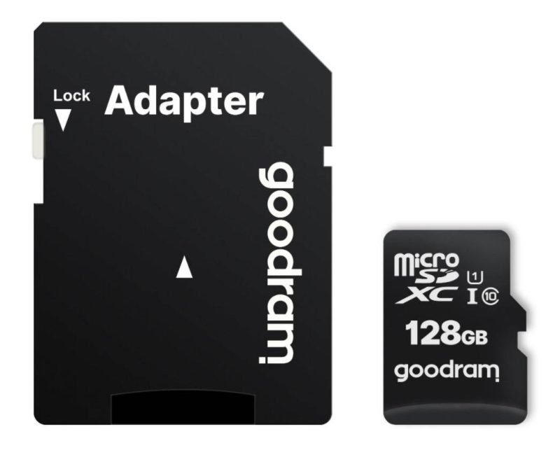 Carte mémoire Goodram microSD 128GB (M1AA-1280R12)