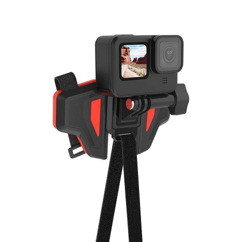Fixation casque Telesin pour caméras sportives (GP-HBM-MT2)