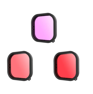 Kit de filtres étanches Telesin pour GoPro Hero 9/10/11/12 (GP-FLT-904)