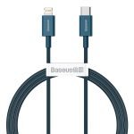 Câble USB-C vers iP Baseus Superior Series, 20W, PD, 1m - Bleu