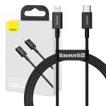 Câble USB-C vers iPhone Baseus Superior Series, 20W, PD, 1m - Noir