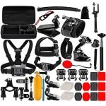 Ensemble d'accessoires Puluz pour caméras sportives PKT39 - 50 en 1
