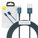 Câble USB vers iP 2.4A 2m - Baseus Superior Series - Bleu
