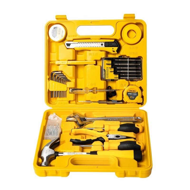 Coffret d'outils ménagers 28 pièces Deli Tools EDL1028J