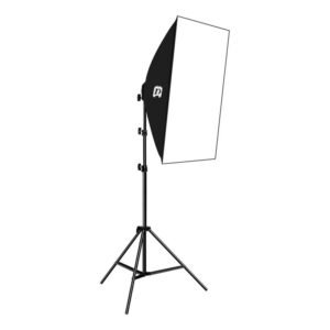 Kit studio Puluz avec boîte à lumière 50x70cm, trépied, 4 ampoules LED - PU5071EU