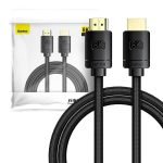 Câble HDMI 2.1 Baseus High Definition Series - 8K 60Hz, 3D, HDR, 48 Gbps, 3m - Noir