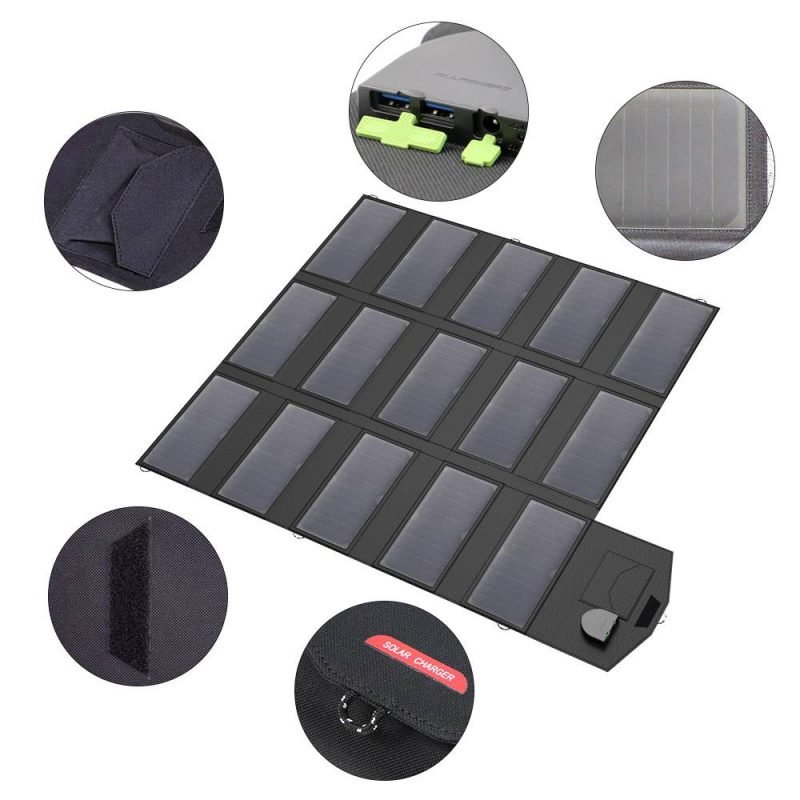 Panneau photovoltaïque Allpowers AP-SP-012-BLA 100W