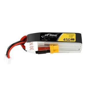 Batterie Tattu 450mAh 11.1V 75C 3S1P Longue