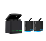Boîte de chargeur 3 emplacements Telesin pour GoPro Hero 8 + 2 batteries (GP-BNC-801)