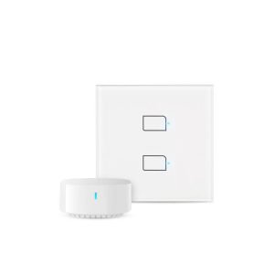 Interrupteur connecté WI-FI TC3-EU-2 BroadLink (2 canaux - avec hub intelligent S3)