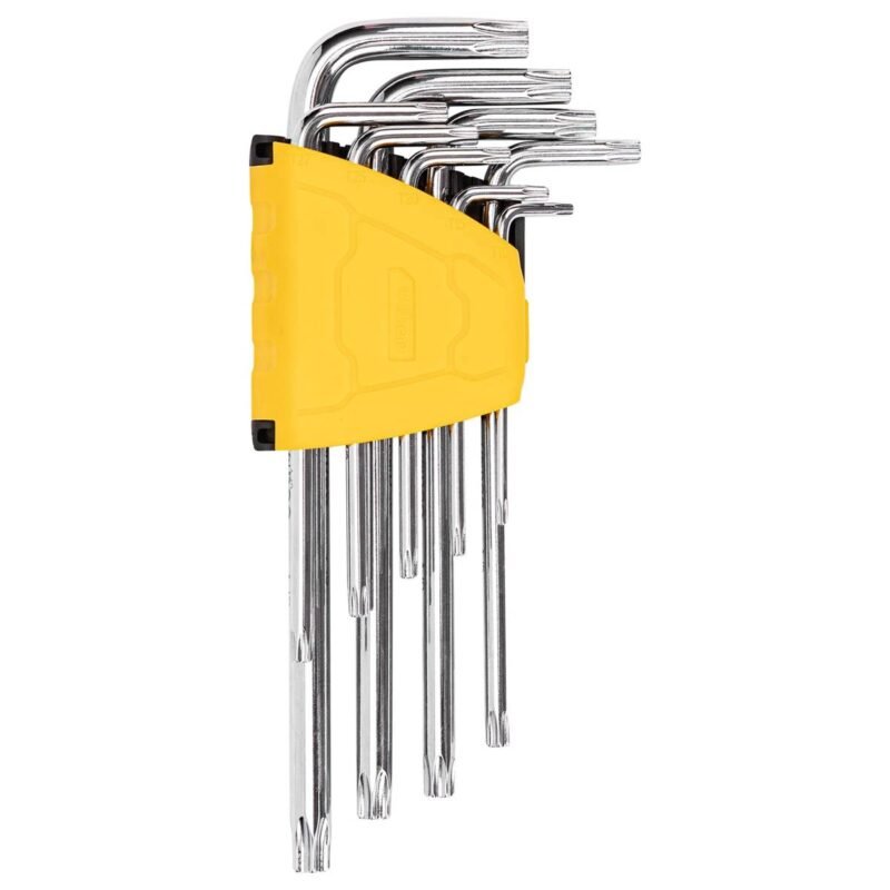 Jeu de clés Torx hex 1.5-10mm - Deli Tools EDL3091 - Argenté