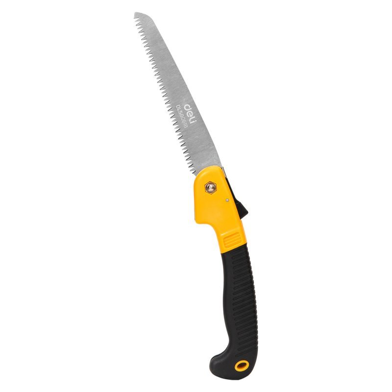 Scie à main pliante 180mm - Deli Tools EDL580618