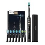 Brosse à dents sonique avec kit et étui FairyWill FW-507 Plus - Noir