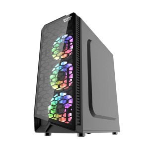 Boîtier d'ordinateur Darkflash Water Square 5 - Noir