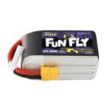 Batterie Tattu Funfly 1300mAh 22,2V 100C 6S1P XT60