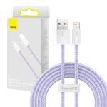 Câble USB vers Lightning 2m, 2.4A - Baseus Dynamic - Violet