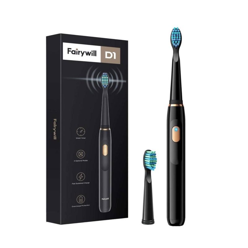 Brosse à dents sonique FairyWill FW-551 - Noir