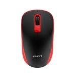 Souris sans fil universelle Havit MS626GT - Noir & Rouge