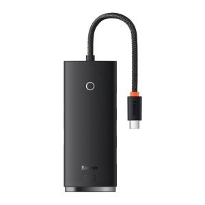 Hub USB-C 4-en-1 Baseus Lite Series - Noir - 4x USB 3.0 + USB-C