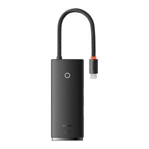 Hub USB-C 6-en-1 Baseus Lite Series - Noir