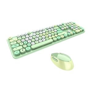 Ensemble clavier et souris sans fil MOFII Sweet 2.4G - Vert
