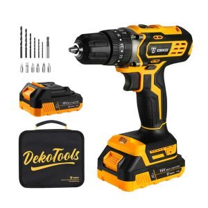 Perceuse à percussion sans fil Deko Tools DKCD16ID01-B5S2 16V