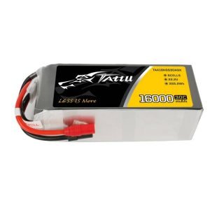 Batterie Tattu 16000mAh 22.2V 30C 6S1P LiPo AS150+XT150