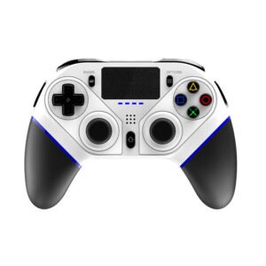 Manette de jeu sans fil iPega Ninja PG-P4010B avec pavé tactile PS4 - Blanc