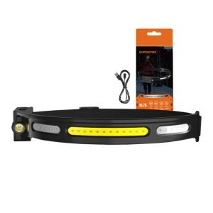 Lampe frontale Superfire HL76 - 210lm - USB-C