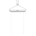 Housse étanche pour smartphone - Baseus Cylinder Slide-Cover - Blanc