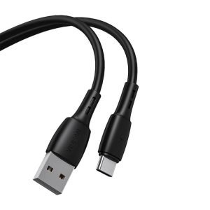 Câble USB vers USB-C Vipfan Racing X05, 3A, 2m - Noir
