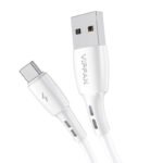 Câble USB vers USB-C Vipfan Racing X05, 3A, 2m - Blanc