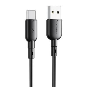 Câble USB vers USB-C Vipfan Colorful X11, 3A, 1m - Noir