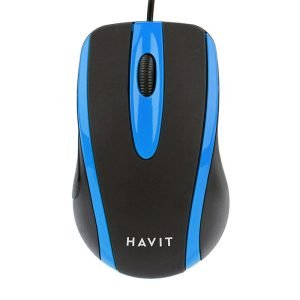 Souris universelle Havit MS753 - Noir et Bleu