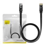 Câble réseau Baseus Ethernet RJ45, 1 Gbps, 1,5 m - Noir