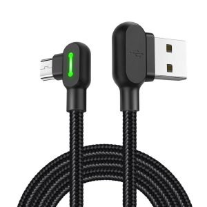 Câble USB vers Micro USB Mcdodo CA-5280 LED, 0,5m - Noir