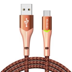 Câble USB vers USB-C Mcdodo Magnificence CA-7962 LED, 1m - Orange
