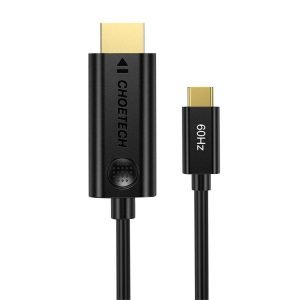 Câble USB-C vers HDMI - Choetech CH0019, 1.8m - Noir